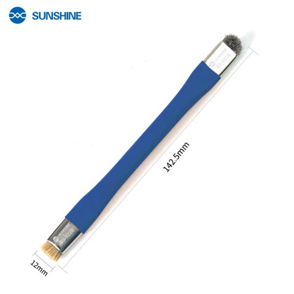 SUNSHINE SS-022B 2 sides Brush Anti Static Blue - Image 2